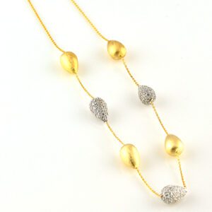 TWO TONE PAVE DIAMOND NECKLACE IN 14 KARAT GOLD (300x300)