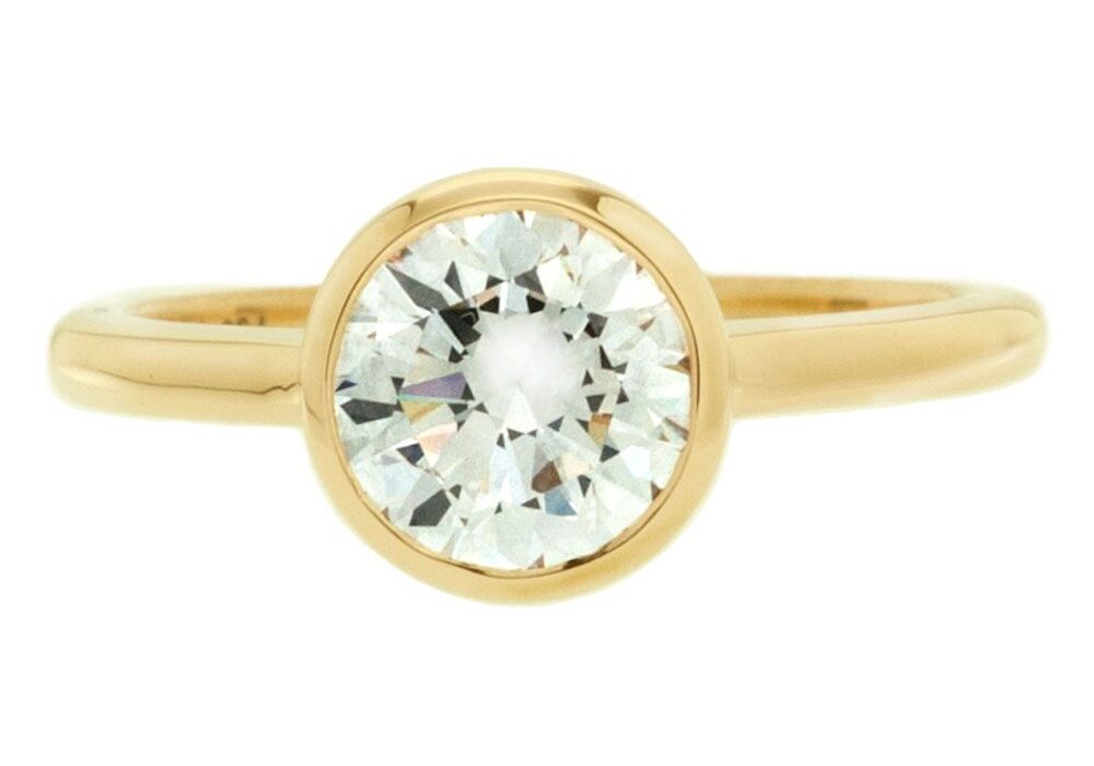 18-Karat-Yellow-Gold-Bezel-Diamond-Engagement-Ring1 (1) 18-Karat-Yellow-Gold-Bezel-Diamond-Engagement-Ring1 (1)